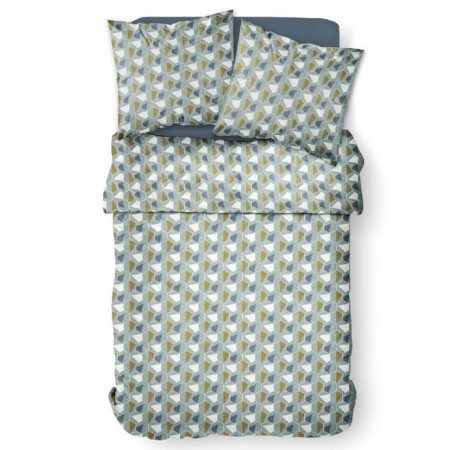 PARURE DE LIT TODAY - HOUSSE DE COUETTE 220X240 + 2 TAIES D OREILLER 63X63 - 100% COT