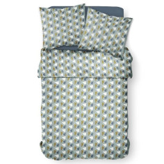PARURE DE LIT TODAY - HOUSSE DE COUETTE 240X260 + 2 TAIES D OREILLER 63X63 - 100% COT