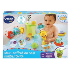 Coffret de bain multi-activité VTECH MAXI - Girafe mécanique - Pour enfants de 5 mois a 5 ans Coffret de bain multi-activité VTECH MAXI - Girafe mécanique - Pour enfants de 5 mois a 5 ans