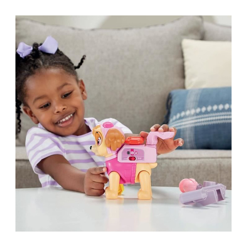 VTech – Pat’ Patrouille Stella Interactive Mission Sauvetage – Figurine 16 Cm, 4 Accessoires, 2 Modes De Jeu – Dès 3 Ans