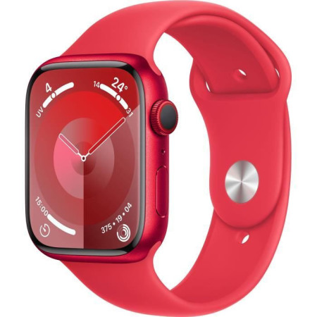 Apple Watch Series 9 GPS - 45mm - Boîtier (PRODUCT)RED Aluminium - Bracelet (PRODUCT)