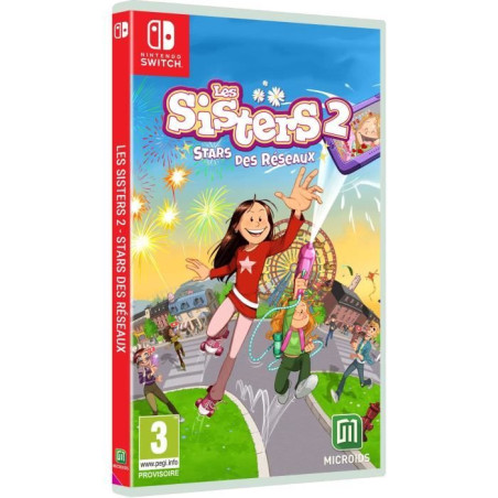 Jeu Nintendo Switch - Les Sisters 2: Star des Réseaux - Aventure - Microids