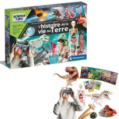 Clementoni - Sciences et jeu - L'histoire de la vie sur Terre - Réalité Virtuelle - P