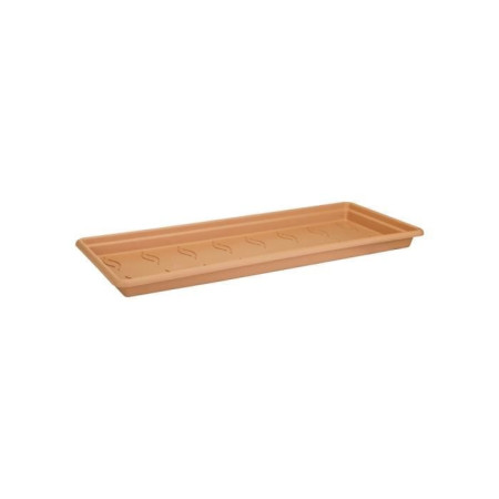 ELHO Soucoupe pour jardiniere Green Basics 100 - Terre cuite doux - XXL - Extérieur -