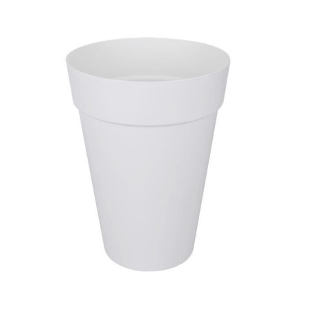 Pot de fleur Elho Plastique Rond Loft Urban Blanc Ø 34 x 45