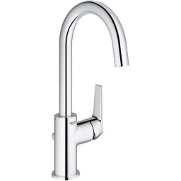 Robinet salle de bains - GROHE Start Flow - Mitigeur monocommande - Taille L - Chromé