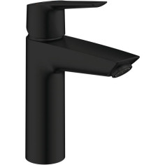 Mitigeur lavabo monocommande GROHE Start - Noir mat - Taille M - Bec moyen - Economie d'eau Mitigeur lavabo monocommande GROHE Start - Noir mat - Taille M - Bec moyen - Economie d'eau
