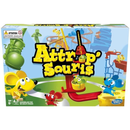 Jeu de plateau Attrap'souris - RAVENSBURGER - Attrap'souris - Jeu de société enfant -
