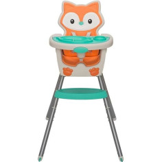 INFANTINO Chaise haute 4 en 1 Renard INFANTINO Chaise haute 4 en 1 Renard