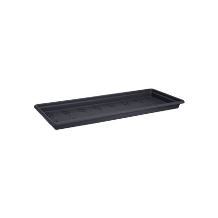 ELHO Soucoupe pour jardiniere Green Basics 60 - Vivre noir - Extérieur - XXL - Ø 54