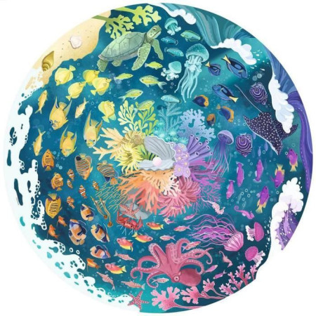 Puzzle rond 500 pieces Océan (Circle of Colors)