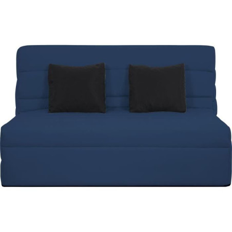 DUNLOPILLO Banquette BZ 2 places - Bleu - ReVEUR