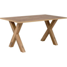 Table a manger seule MANZANO - Rectangulaire - Décor Chene Flagstaff - 8 personnes - Table a manger seule MANZANO - Rectangulaire - Décor Chene Flagstaff - 8 personnes -