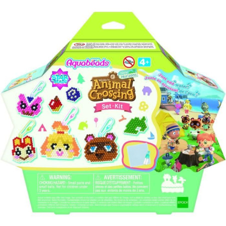 Jeu de perle a repasser - AQUABEADS - 31832 - Le kit Animal Crossing - New Horizons