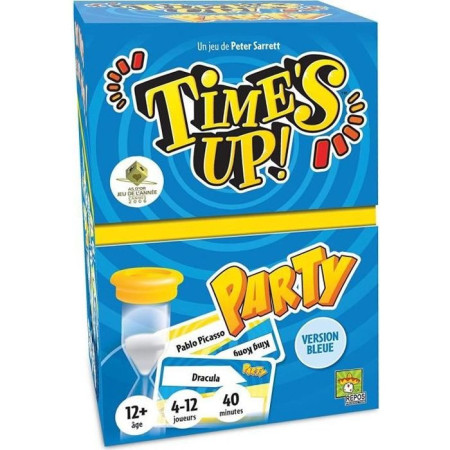 Asmodée - Repos Production - Time's Up! : Party - Version Bleue - Jeu de société - a
