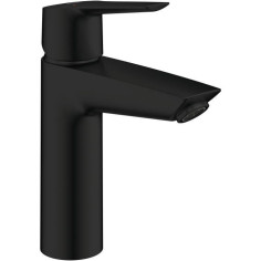 Mitigeur lavabo monocommande GROHE Start - Noir mat - Taille M - Bec moyen - Economie d'eau Mitigeur lavabo monocommande GROHE Start - Noir mat - Taille M - Bec moyen - Economie d'eau