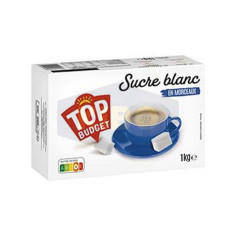 TOP BUDGET Sucre blanc en morceaux 1kg Antananarivo Madagascar