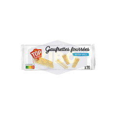 TOP BUDGET Gaufrettes fourrées vanille 200g Antananarivo Madagascar