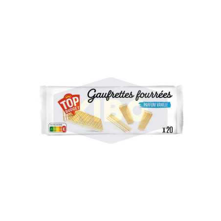 Gaufrettes fourrées vanille 200g