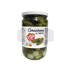 TOP BUDGET Cornichons au vinaigre 360g Antananarivo Madagascar