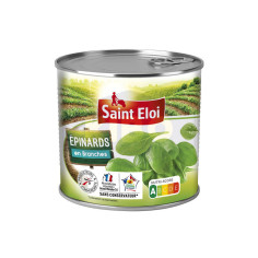 SAINT ELOI Epinards en branches en conserve 1/2 265g Antananarivo Madagascar