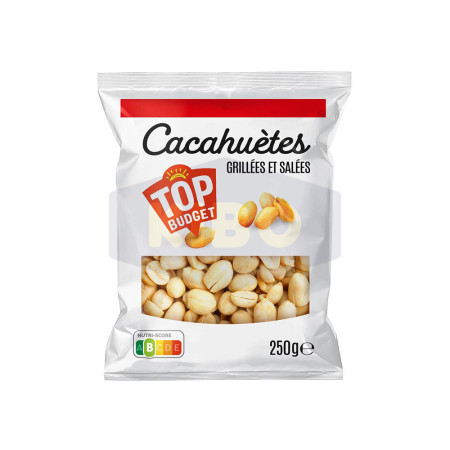 TOP BUDGET Cacahuètes grillées et salées 250g Antananarivo Madagascar