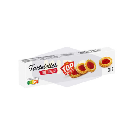 TOP BUDGET Tartelettes goût fraise 200g Antananarivo Madagascar