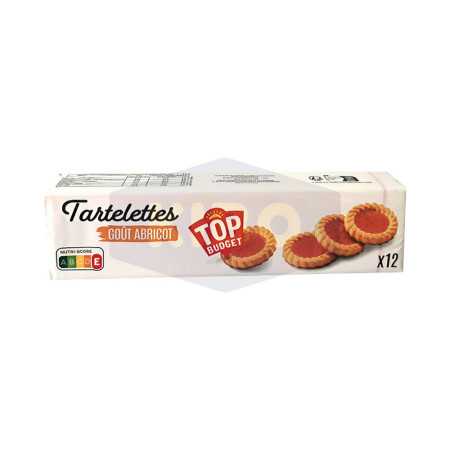 TOP BUDGET Tartelettes à l'abricot 200g Antananarivo Madagascar