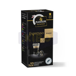PLANTEUR DES TROPIQUES 22 capsules café espresso piano 114g Antananarivo Madagascar