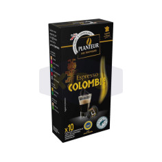 PLANTEUR DES TROPIQUES Café espresso colombie 10 capsules 52g Antananarivo Madagascar