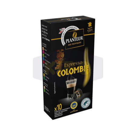 PLANTEUR DES TROPIQUES Café espresso colombie 10 capsules 52g Antananarivo Madagascar