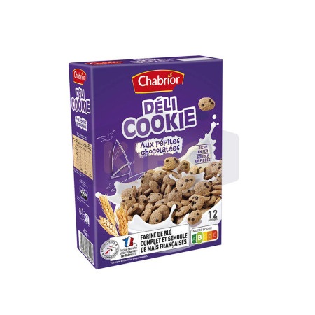 CHABRIOR Céréales déli cookie aux pépites de chocolat 375g Antananarivo Madagascar
