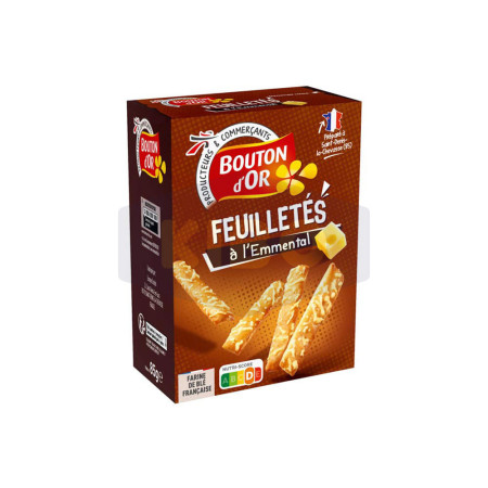 BOUTON D'OR Feuilletés à l'emmetal 85g Antananarivo Madagascar