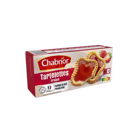Tartelettes carrées fraise 127g