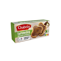 CHABRIOR Tartelettes carrées chocolat noisette 127g Antananarivo Madagascar