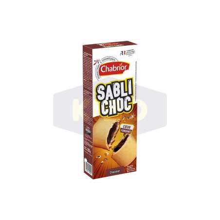 Biscuits sabli'choc cur fondant chocolat 225g