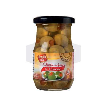 Olives à la farce de poivron 120g