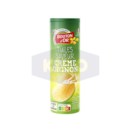 BOUTON D'OR Chips tuiles saveur crème oignon 170g Antananarivo Madagascar