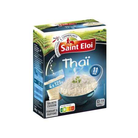 Riz thai en sachets cuissons 4x125g