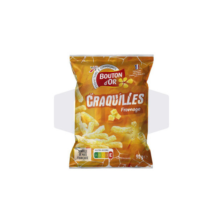 BOUTON D'OR Snacks craquilles goût fromage 90g Antananarivo Madagascar