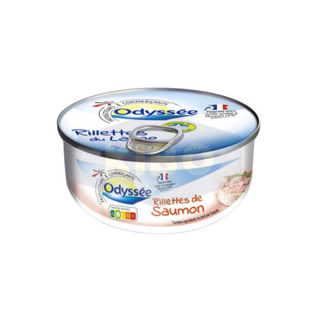 ODYSSEE Rillette de saumon 125g Antananarivo Madagascar