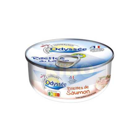 Rillette de saumon 125g