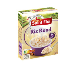 SAINT ELOI Riz rond en étui 15 minutes 1kg Antananarivo Madagascar