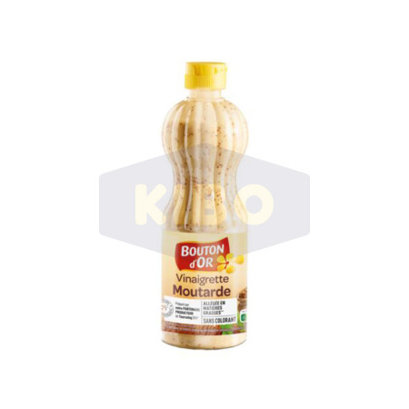 BOUTON D'OR Vinaigrette à la moutarde à l'ancienne 0