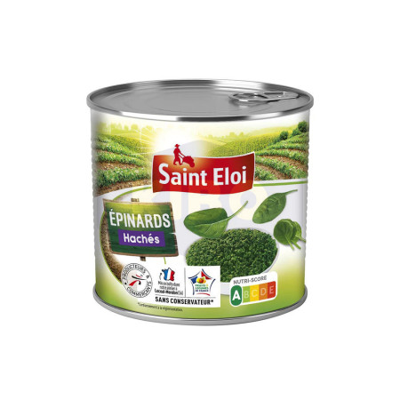 SAINT ELOI Epinards hachés en conserve 395g Antananarivo Madagascar