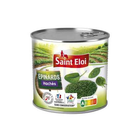 Epinards hachés en conserve 395g
