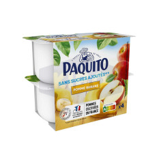 PAQUITO Compote pomme banane sans sucre ajouté 4x100g Antananarivo Madagascar