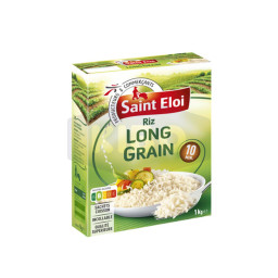 SAINT ELOI Riz long grain 10 minutes en étui 1kg Antananarivo Madagascar