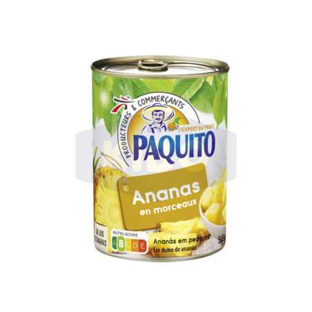 Conserve de ananas en morceaux 3/4 565g