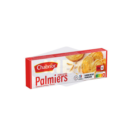 CHABRIOR Feuilletés palmiers croustillants 100g Antananarivo Madagascar